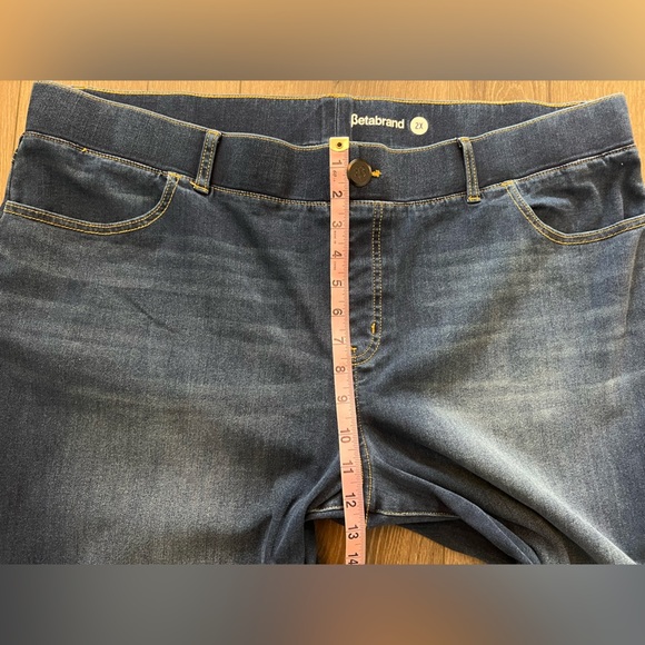 BetaBrand 4 Pocket Pull On Jeans Size 2x - Picture 8 of 9